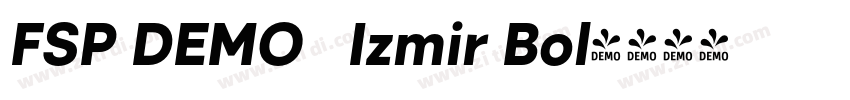 FSP DEMO   Izmir Bol字体转换